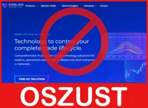 Sterling Trading Tech twarz ekran