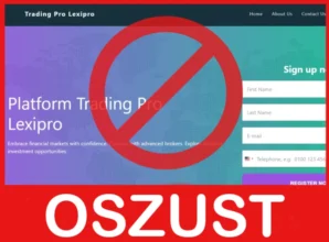 Trading Pro Lexipro twarz ekran