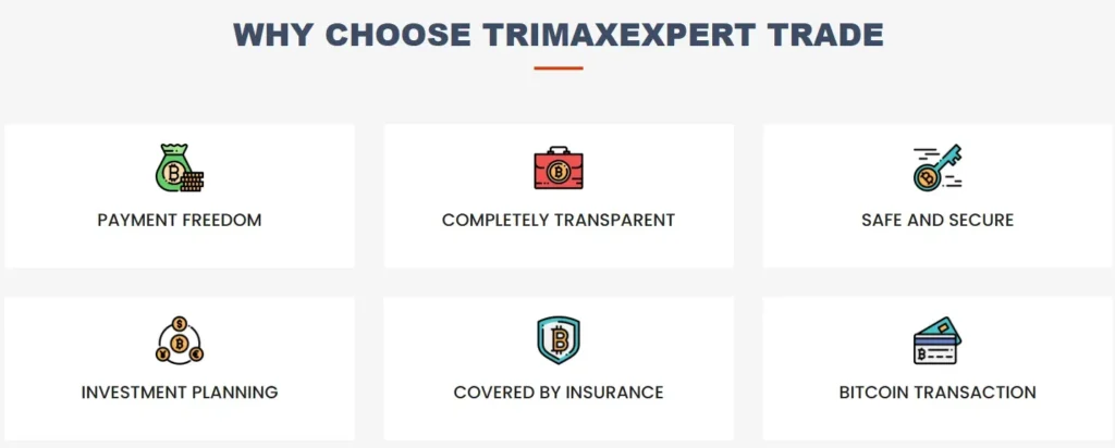 TrimaxExpert Trade 1 ekran