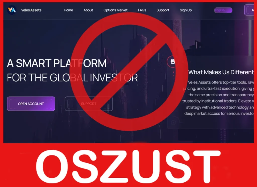 Veles Assets twarz ekran