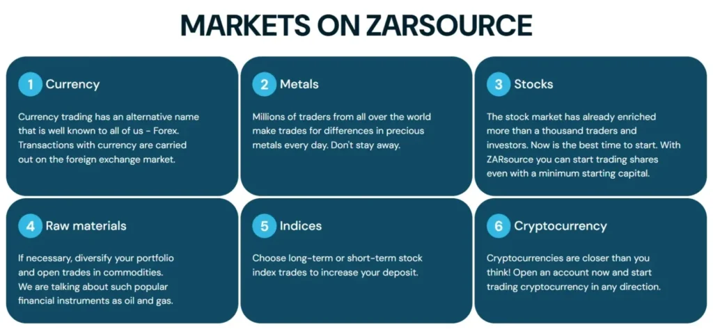 ZARsource 1 ekran
