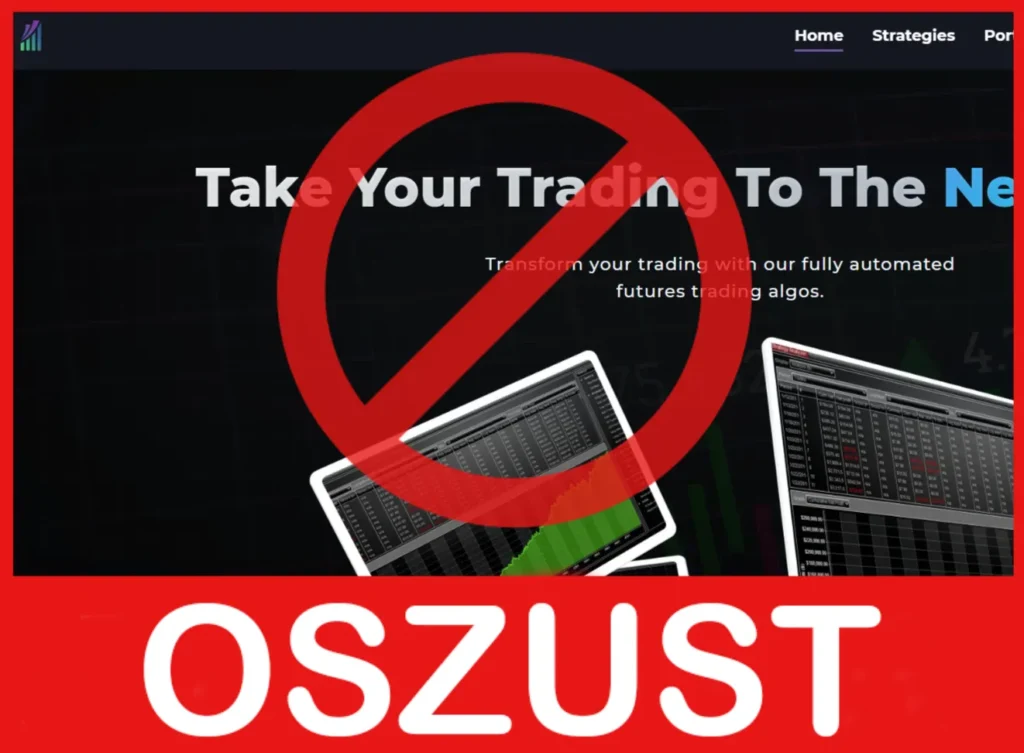 Zion Trading Algos twarz ekran