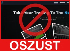 Zion Trading Algos twarz ekran