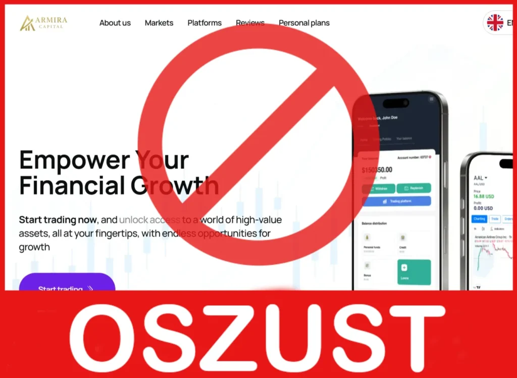 Armira Capital twarz ekran