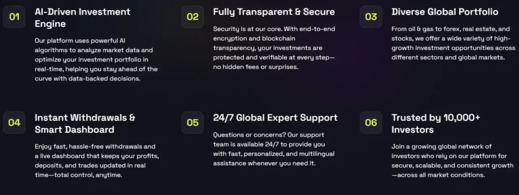 Astro Options 1 ekran