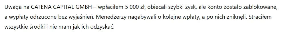 CATENA CAPITAL GMBH 3 ekran