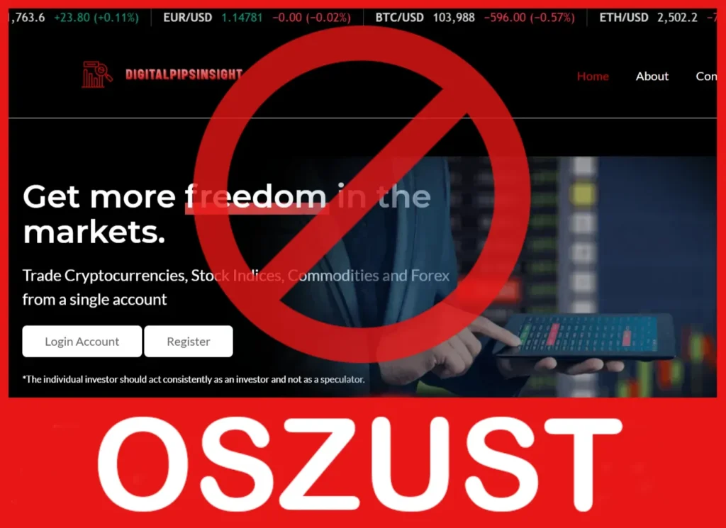 Digitalpipsinsight twarz ekran