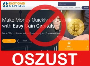 Easy Gain Capitals twarz ekran