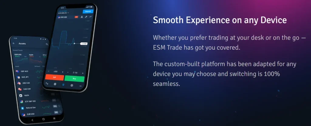 ESM Trade 2 ekran