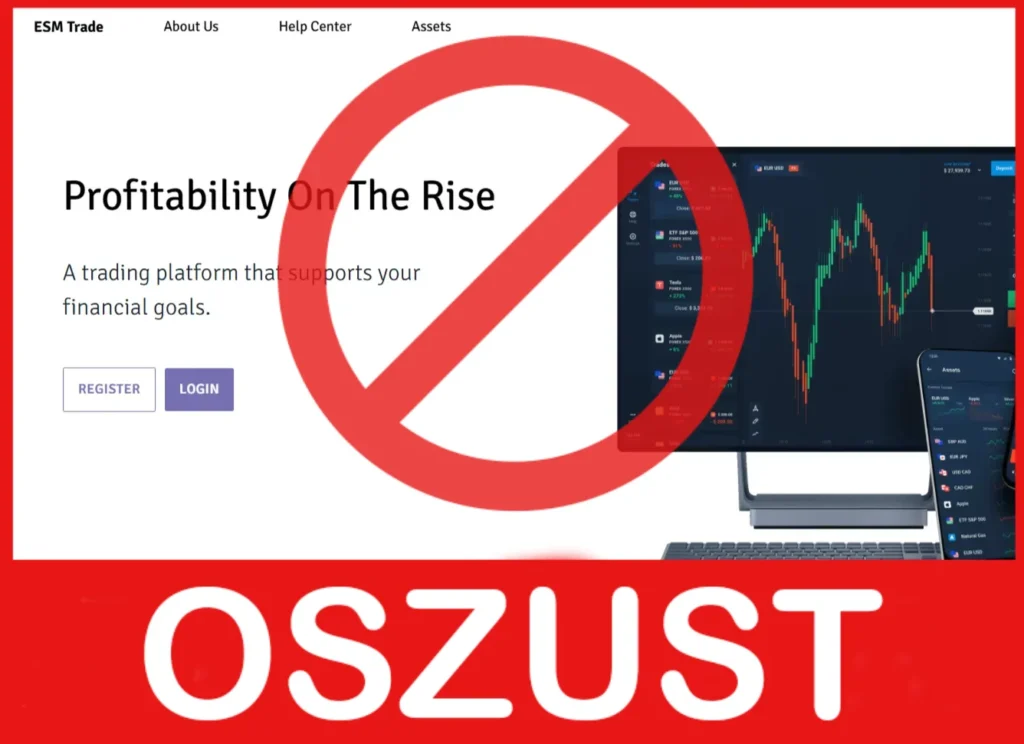 ESM Trade twarz ekran