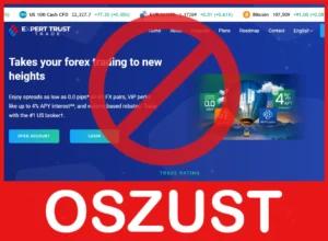 Expert Trust Trade twarz ekran