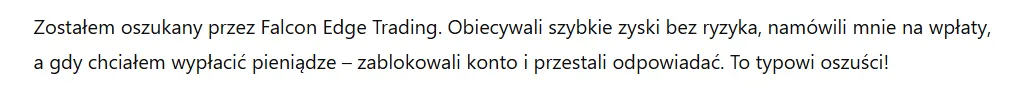 Falcon Edge Trading 3 ekran