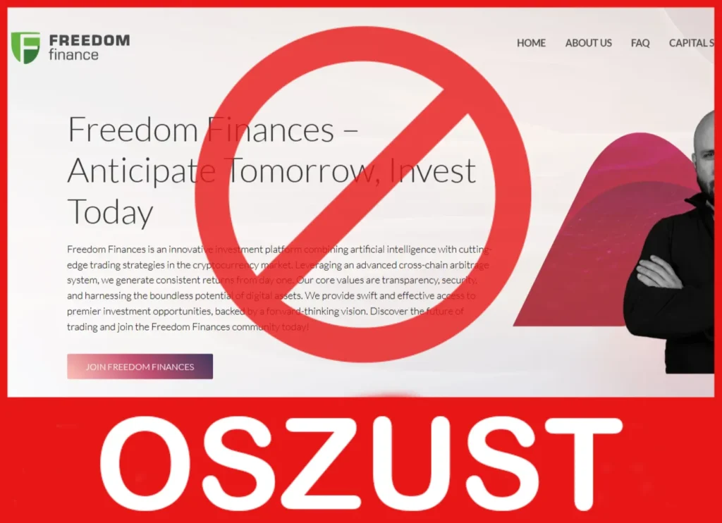 Freedom Finances twatz ekran