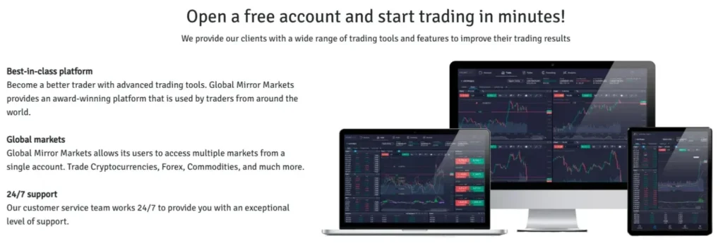 Global Mirror Markets 2 ekran