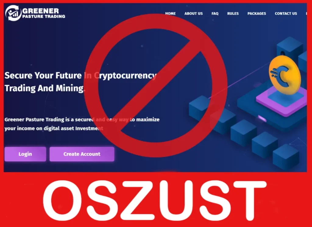 Greener Pasture Trading twarz ekran