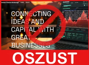 Horizon Finance Brokerage twarz ekran