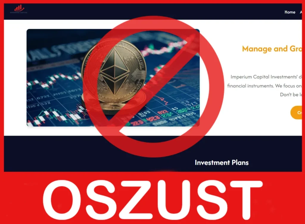 Imperium Capital Investments twarz ekran