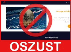 Imperium Capital Investments twarz ekran