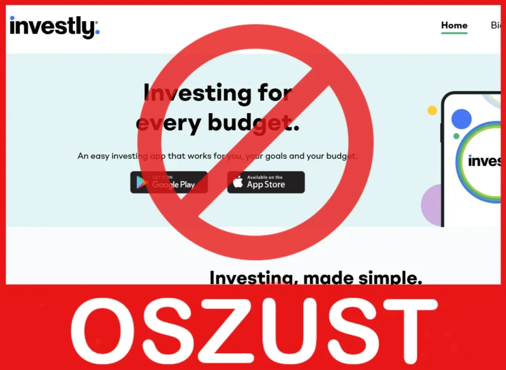 Investly twarz ekran