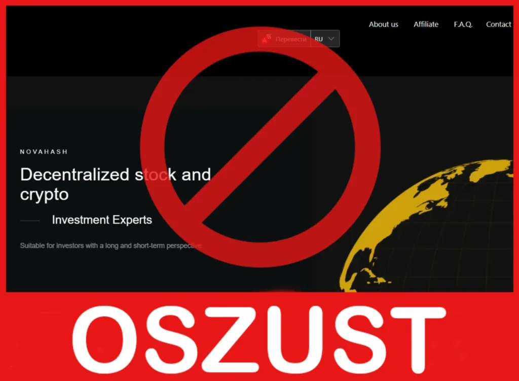 NOVAHASH twarz ekran