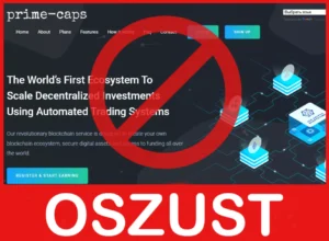 Prime-caps twarz ekran