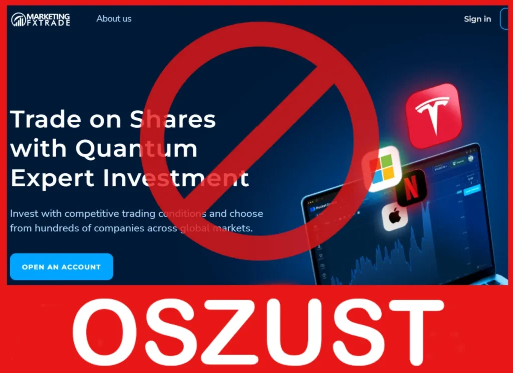 Quantum Expert Investment twarz ekran