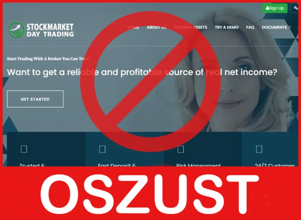 Stockmarket Day Trading twarz ekran