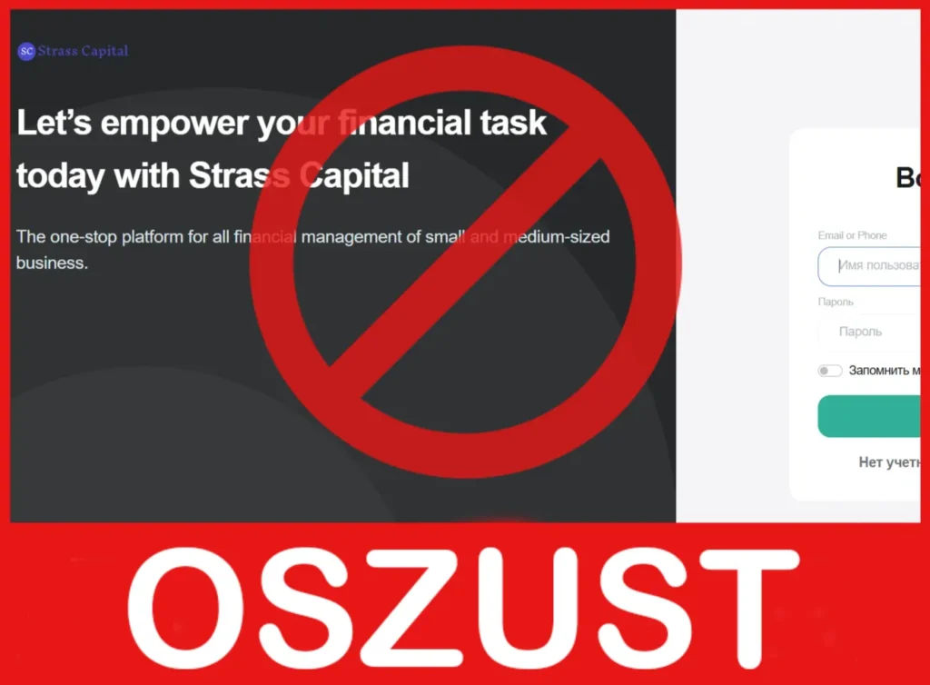 Strass Capital twarz ekran