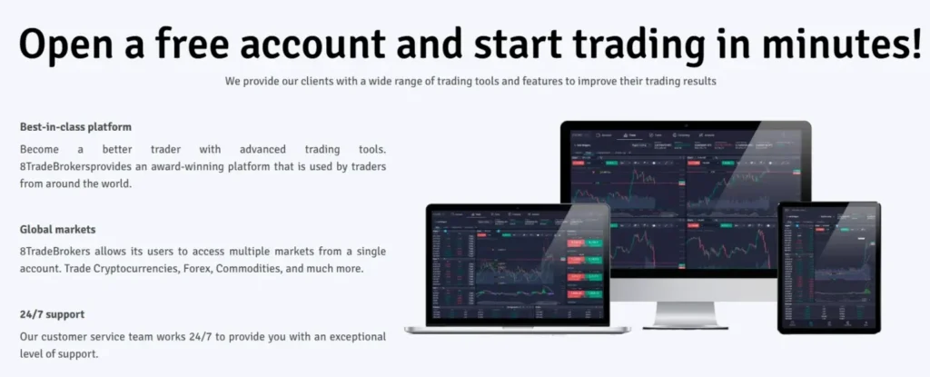 TradeBrokers 2 ekran