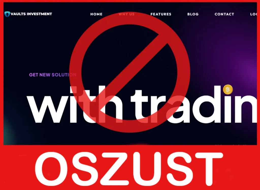 Vaults Investment twarz ekran