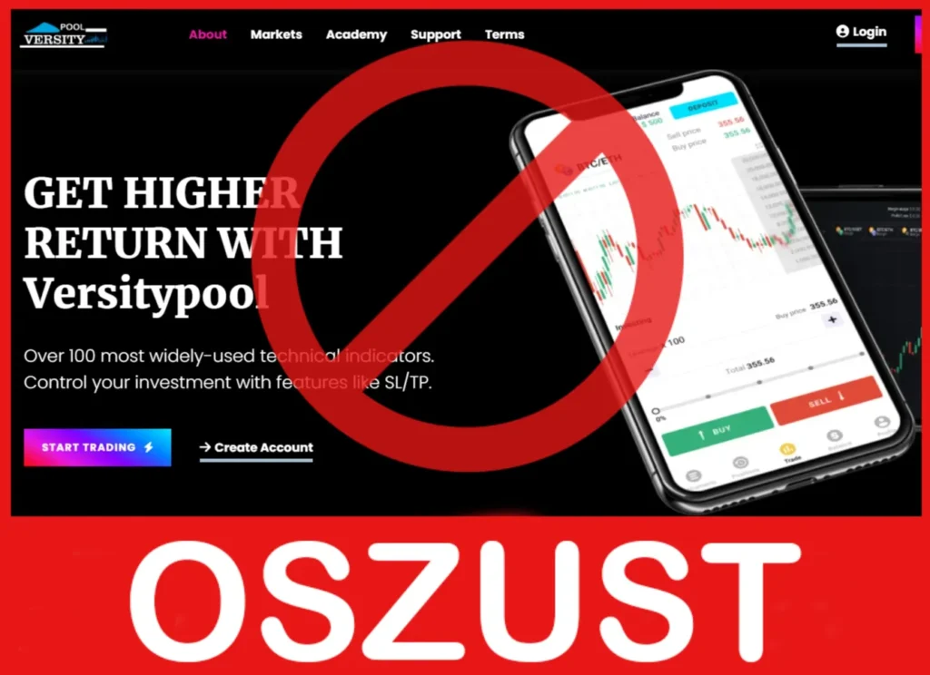 Versitypool twarz ekran