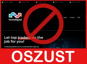 Vertex digital twarz ekran