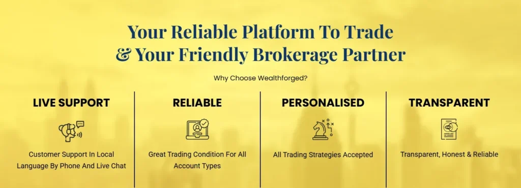 Wealthforged 1 ekran