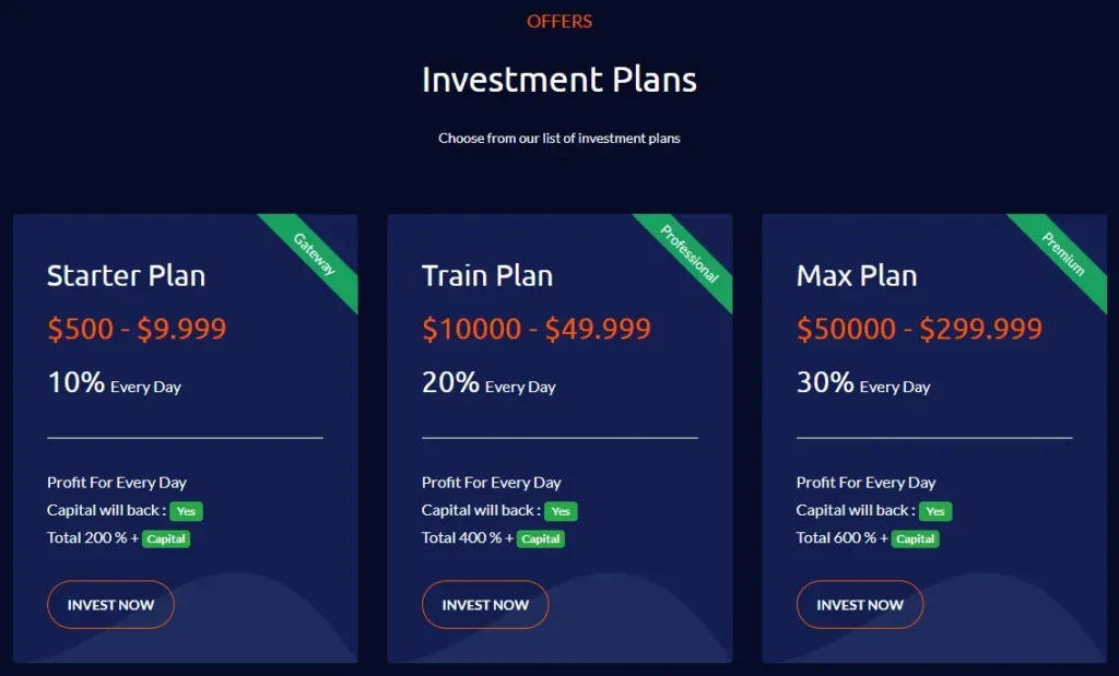 Wealthorycorpfin 2 ekran