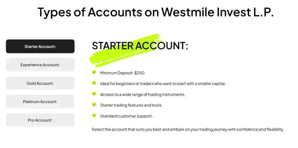 Westmile Invest L.P. 2 ekran