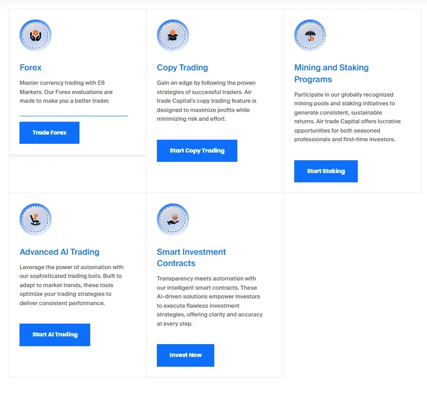 Air Trade Capital 1 ekran