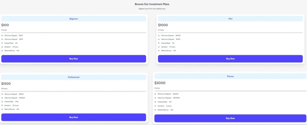 Bitvault Investments 2 ekran