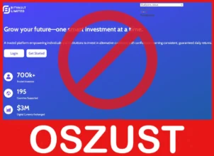 Bitvault Investments twarz ekran