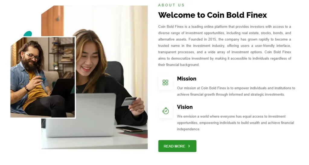 Coin Bold Finex 1 ekran