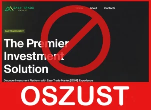 Easy Trade Market twarz ekran