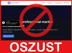 Elevate Capital twarz ekran