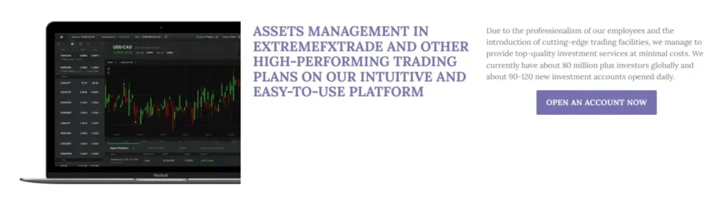 EXTREMEFXTRADE 1 ekran