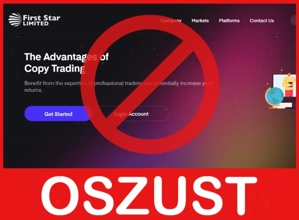 First star limited Ltd twarz ekran