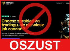 Huracan Trading twarz ekran