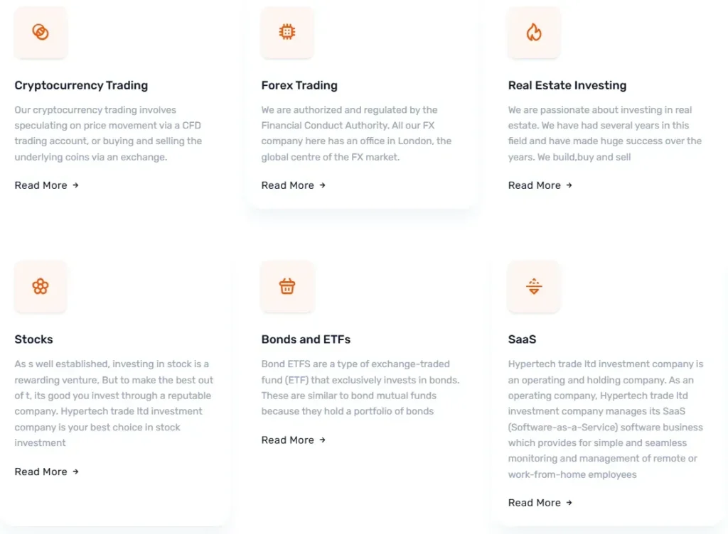 Hypertech Trade 1 ekran