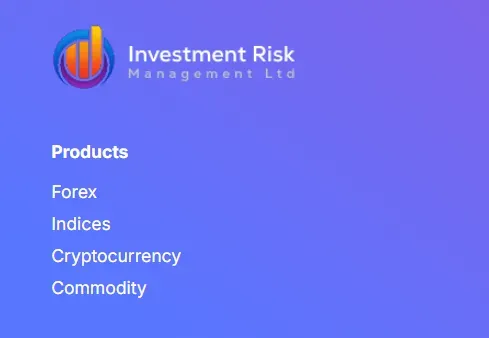 Investment Risk Management Ltd 1 ekran