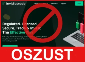Invidiatrade twarz ekran