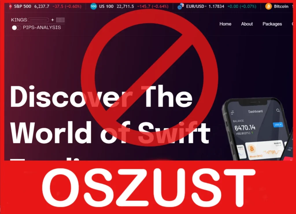 Kings Pips Analysis twarz ekran