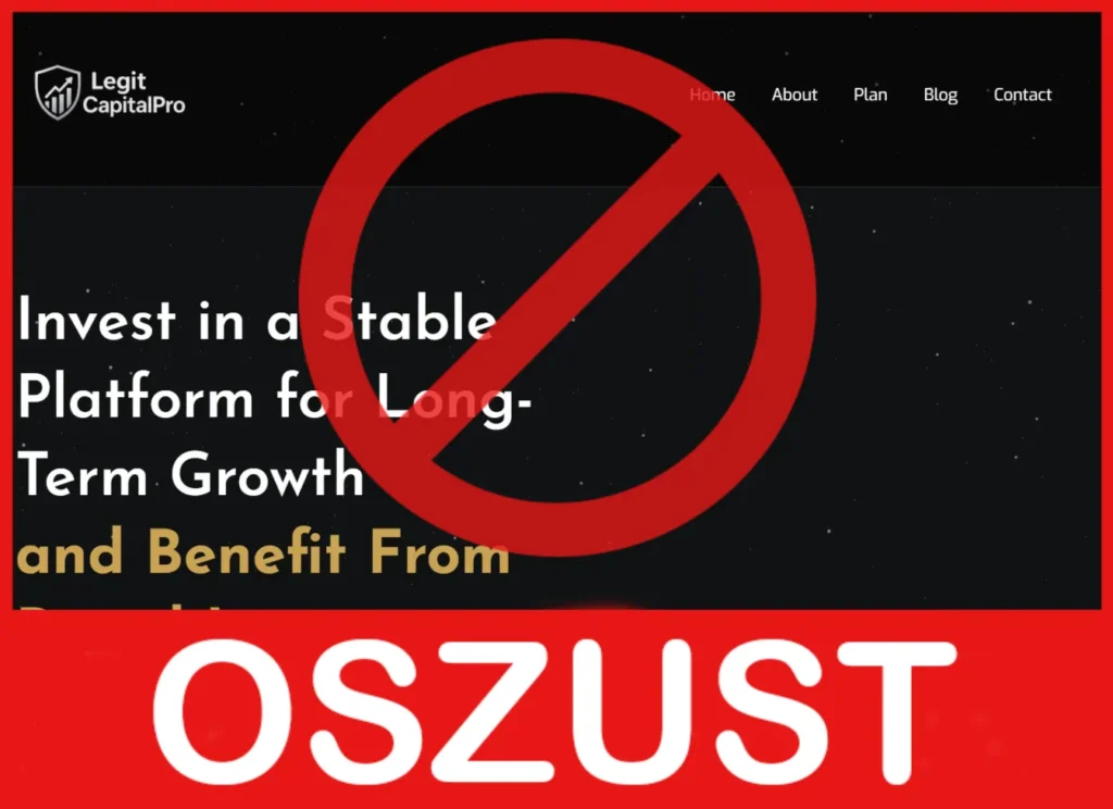 Legit Capitalpro twarz ekran