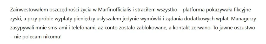 Marfinofficialis 3 ekran